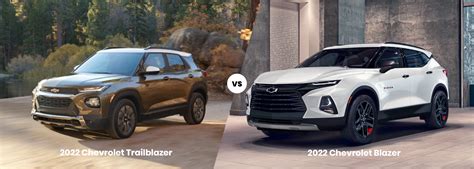 trail blazers vs|2022 chevy blazer vs trailblazer.